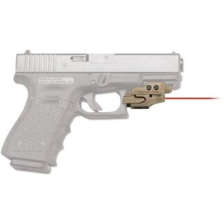 Crimson Trace RailMaster Red Laser, Tan Finish, Universal Fit