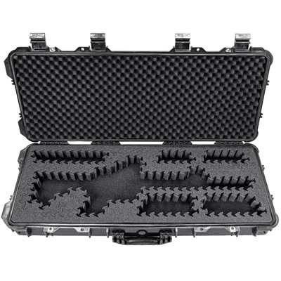 Eylar 38 in Hard Rifle Case with Ragar Foam Insert, Black