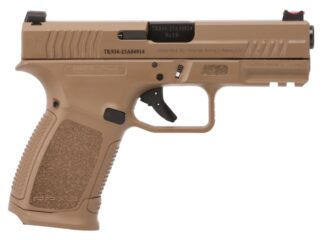 GForce Arms RPX3C9 9mm Semi-Auto Pistol 4 in Barrel FDE Fixed Glock Fiber Optic Sights