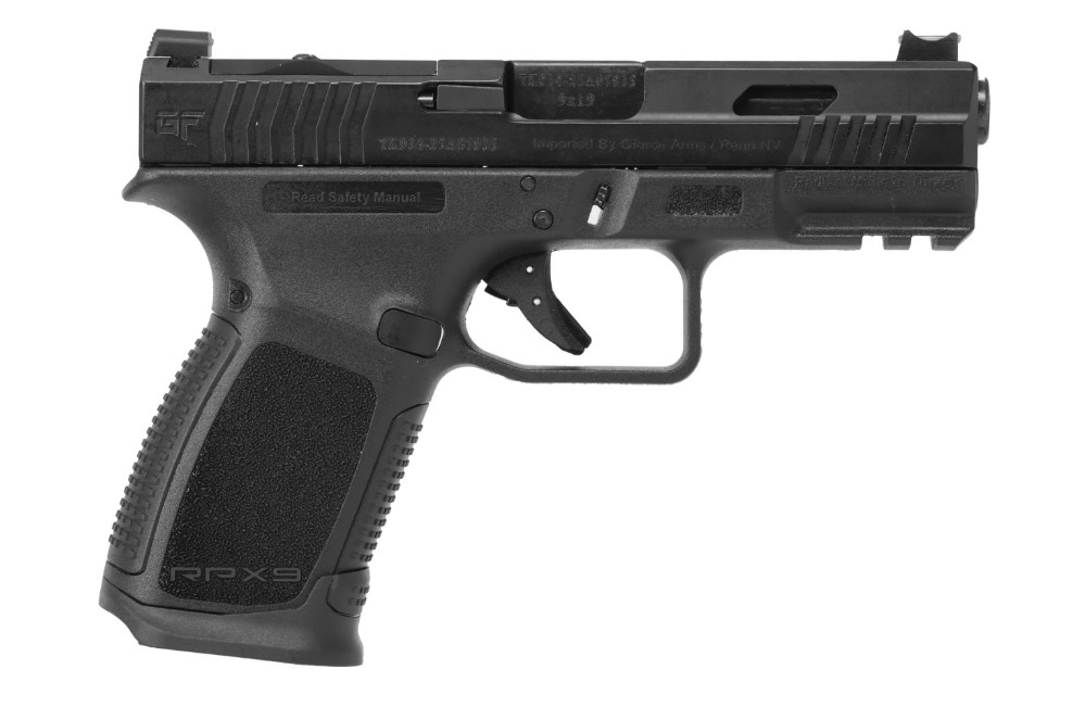 GForce Arms RPX3C9 9mm Semi-Auto Pistol 4 in Barrel Fiber Optic Fixed Sights