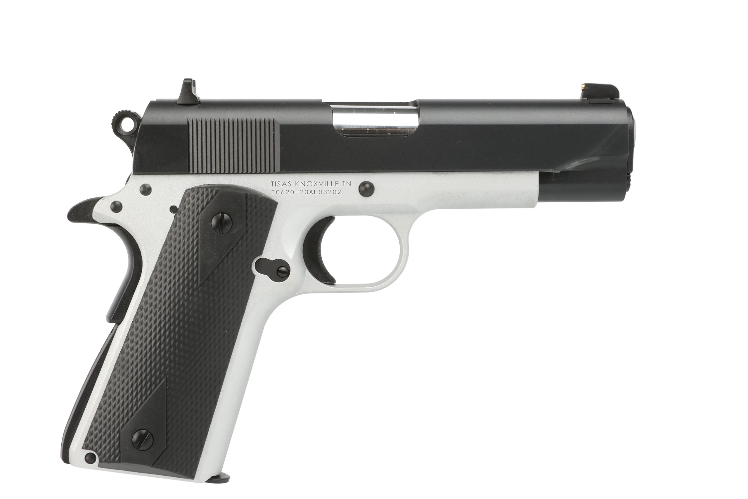 Tisas 1911 Aviator Semi-Auto 9mm 4.25 in Black