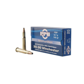 PPU .30-30 Winchester 150 Grain Flat Soft Point, 20 Rounds Per Box