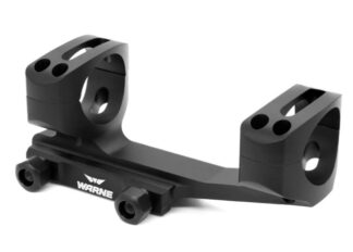 Warne XSKEL34TW Gen 2 Extended Skeletonized MSR 34mm Mount, Black