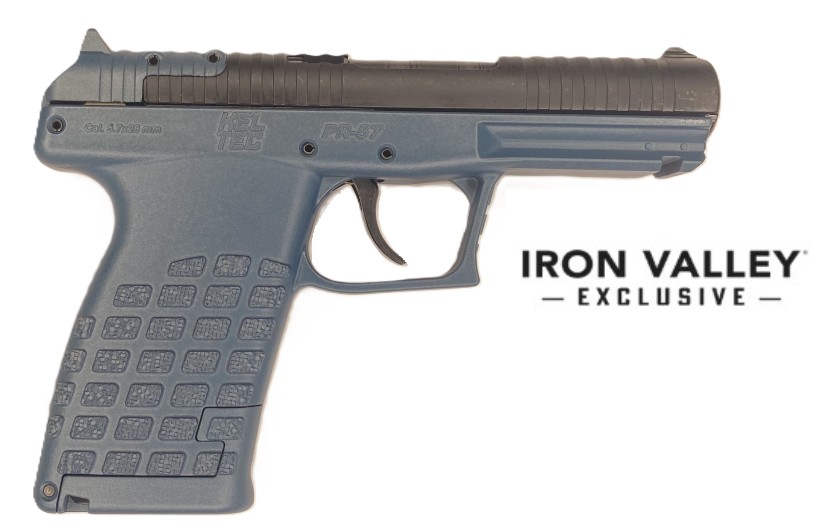 KelTec PR57 5.7x28mm Semi-Auto 4.64 in Barrel, Optic Ready, Blue Titanium, 20 Rounds