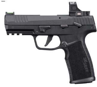 SIG Sauer P322 Semi-Auto .22 LR 4 in, ROMEO-RS Optic, Fiber Optic Sights, Black (2 20rd)