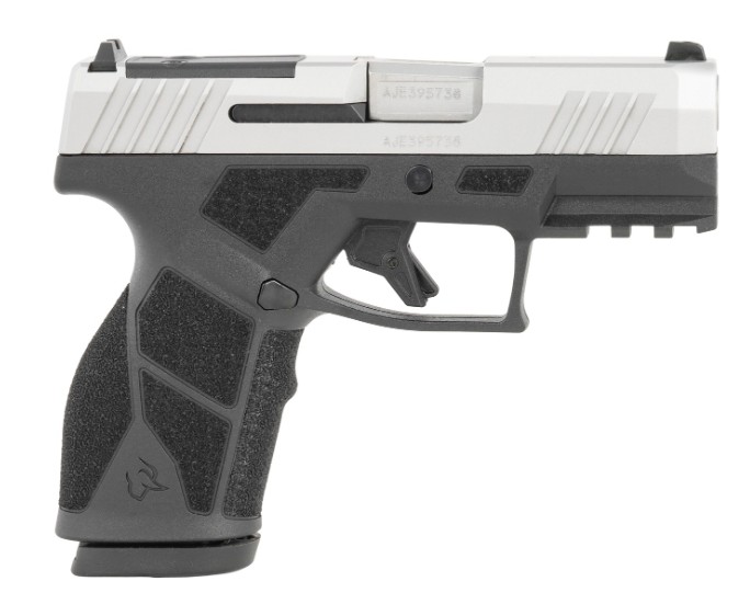 Taurus GX2 9mm Semi-Auto Compact 3.38 in Stainless/Black TORO Optics Ready