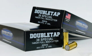 Double Tap Ammunition .38 Special 148 gr Lead Wadcutter Match (50 Rounds)