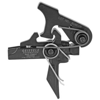 Geissele Automatics SD-E Super Dynamic Enhanced Two-Stage Flat Bow Trigger, 3.5 lb Pull, Black