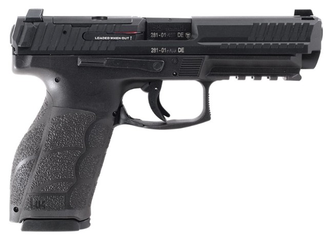 Heckler & Koch VP9A1 F 9mm, 4.5 in Barrel, Black, Optic Ready