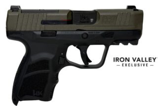 Heckler & Koch CC9 Micro Compact 9mm 3.32 in Optic Ready Green/Black