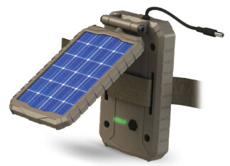 Gsm Stealth Cam Sol-Pak Solar Power Panel 12V Li-Ion Battery, Brown