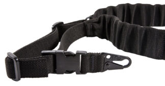 Blue Force Gear UDC Sling UDC200BGHKBK Padded Bungee Single-Point, Black Cordura, 35-55 in