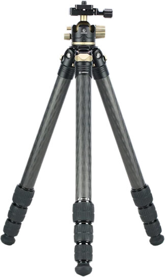 Leupold Pro Guide Carbon Fiber Tripod Kit, Black, 6.7-67 in Height