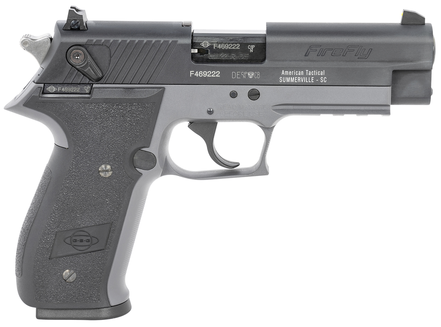GSG FireFly .22 LR 4 in Barrel 10+1 Double/Single Action Serrated Slide