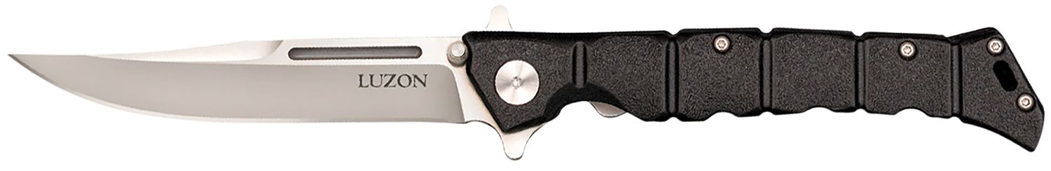 Cold Steel Medium Luzon 4 in Folding Knife, 8Cr13MoV Steel, Black GFN Handle