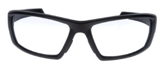 Walker's GWPIKNFF4CLR Ballistic Eyewear IKON Vector Adult Clear Lens Matte Black Frame
