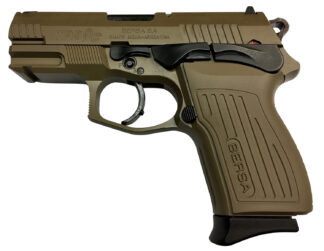 Bersa TPR9CFDE TPRC Sports South Exclusive 9mm Luger 13+1, 3.50" Black Steel Barrel, Flat Dark Earth Serrated Steel Slide & Aluminum Frame w/Picatinny Rail, Ambidextrous