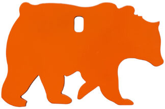 Champion Targets Impact Steel Animal Targets 4-Pack for 22LR (Orange)