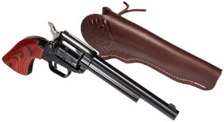 Heritage Arms Rough Rider .22 LR Single Action Revolver, 6.5 in, 6 Rounds, Black Oxide