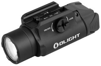 Olight PL-3R Valkyrie Rechargeable Rail Mount Light, Black, 1,500-Lumen Max