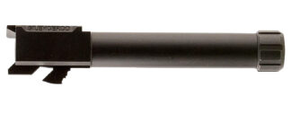 SilencerCo 9mm Threaded Barrel for Glock 17 Gen 5, 5 in, 1/2x28, Black Nitride