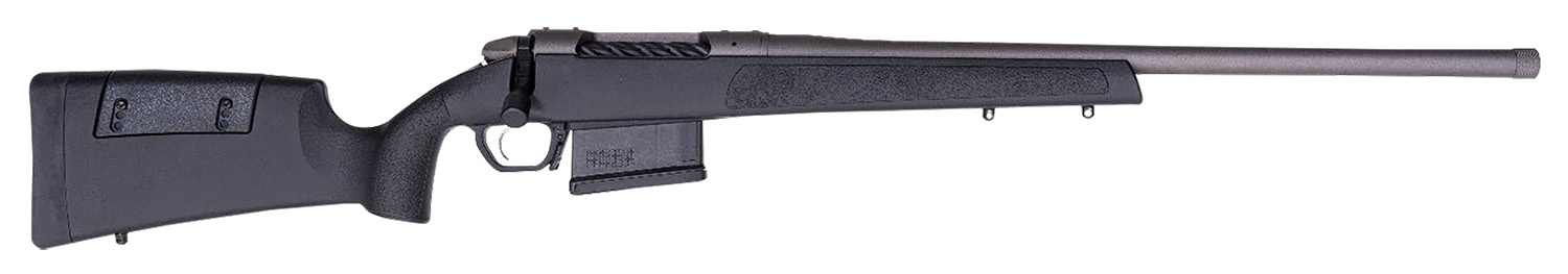 Weatherby 3WR04223RR0T 307 Range SF 223 Rem 5+1 20" Tungsten Cerakote Heavy Threaded Barrel, Tungsten Cerakote Drilled & Tapped Steel Receiver, Adj Cheek Piece & LOP Black Synthetic Stock