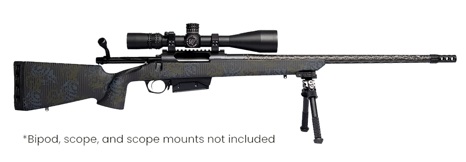 Horizon Firearms Vandal Carbon II Bolt Action 7mm BC 22 in Black Fluted Barrel Carbon Fiber Stock