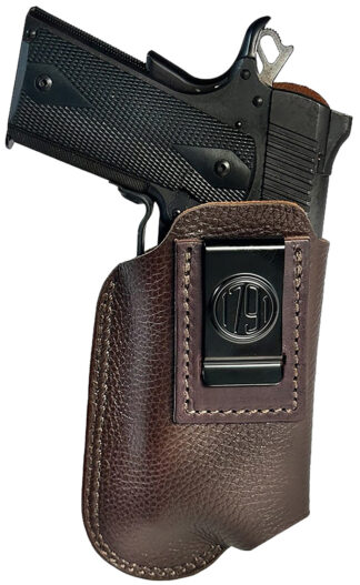 1791 Gunleather ORLBFCD3LBRWR IWB Size 03 Optic Ready Light Bearing Fair Chasing, RH Brown