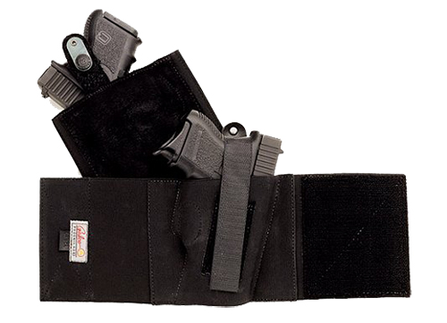 Galco Cop Ankle Band Ankle Holster Right Hand, Large, Black