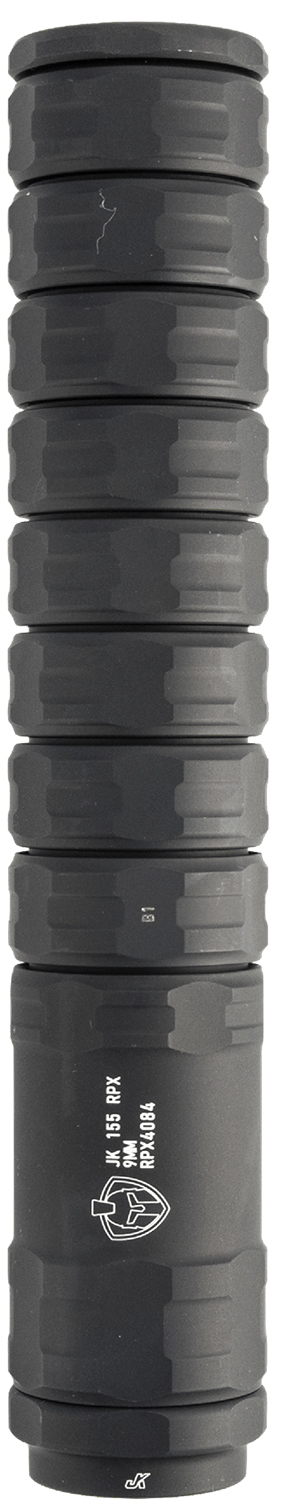 JK Armament JK155RPX45 RPX 155 .45 Cal Suppressor, Black Titanium and Aluminum
