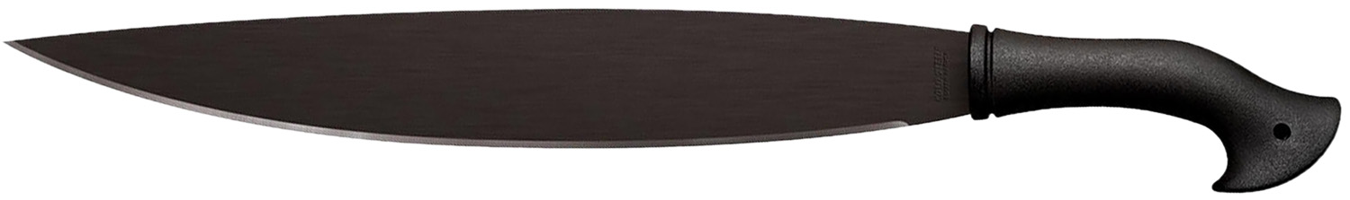 Cold Steel Barong Machete 18 in Black Matte 65Mn Blade, Polypropylene Handle, Includes Sheath