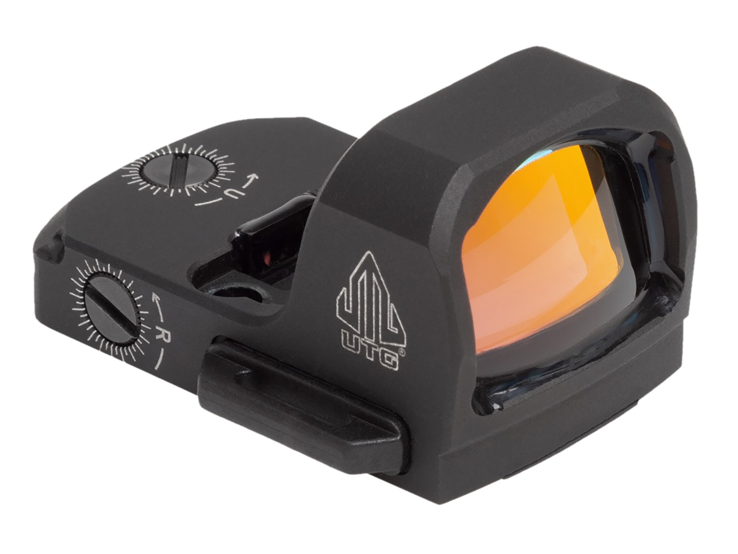 Leapers OPRMR20CTS OP3 Micro SLS Single Dot Black Anodized 1x 4 MOA Red Dot Reticle
