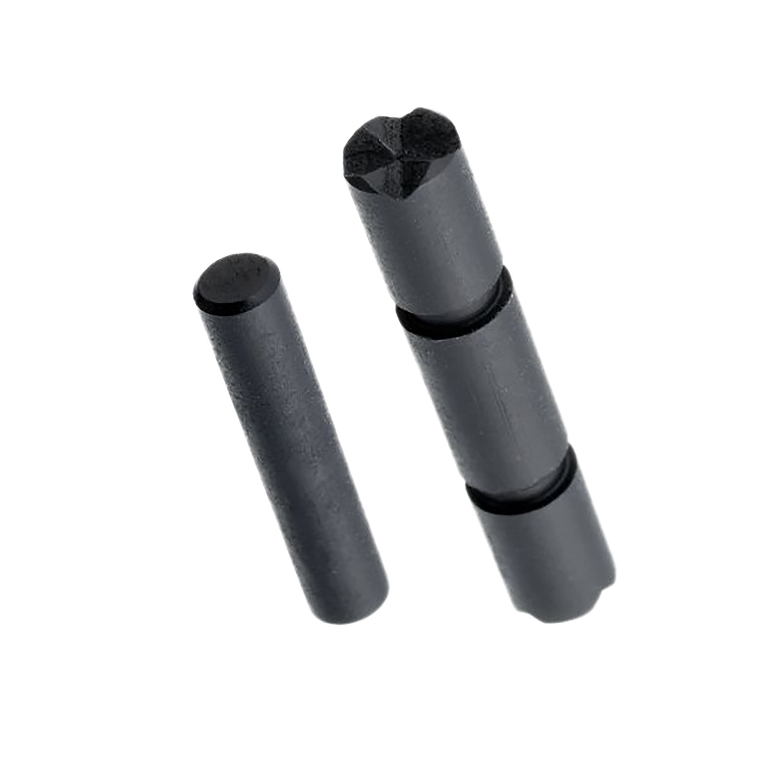Tyrant CNC Diamond Cut Takedown Pin Set for Glock 43X/48, Black Chrome Stainless Steel
