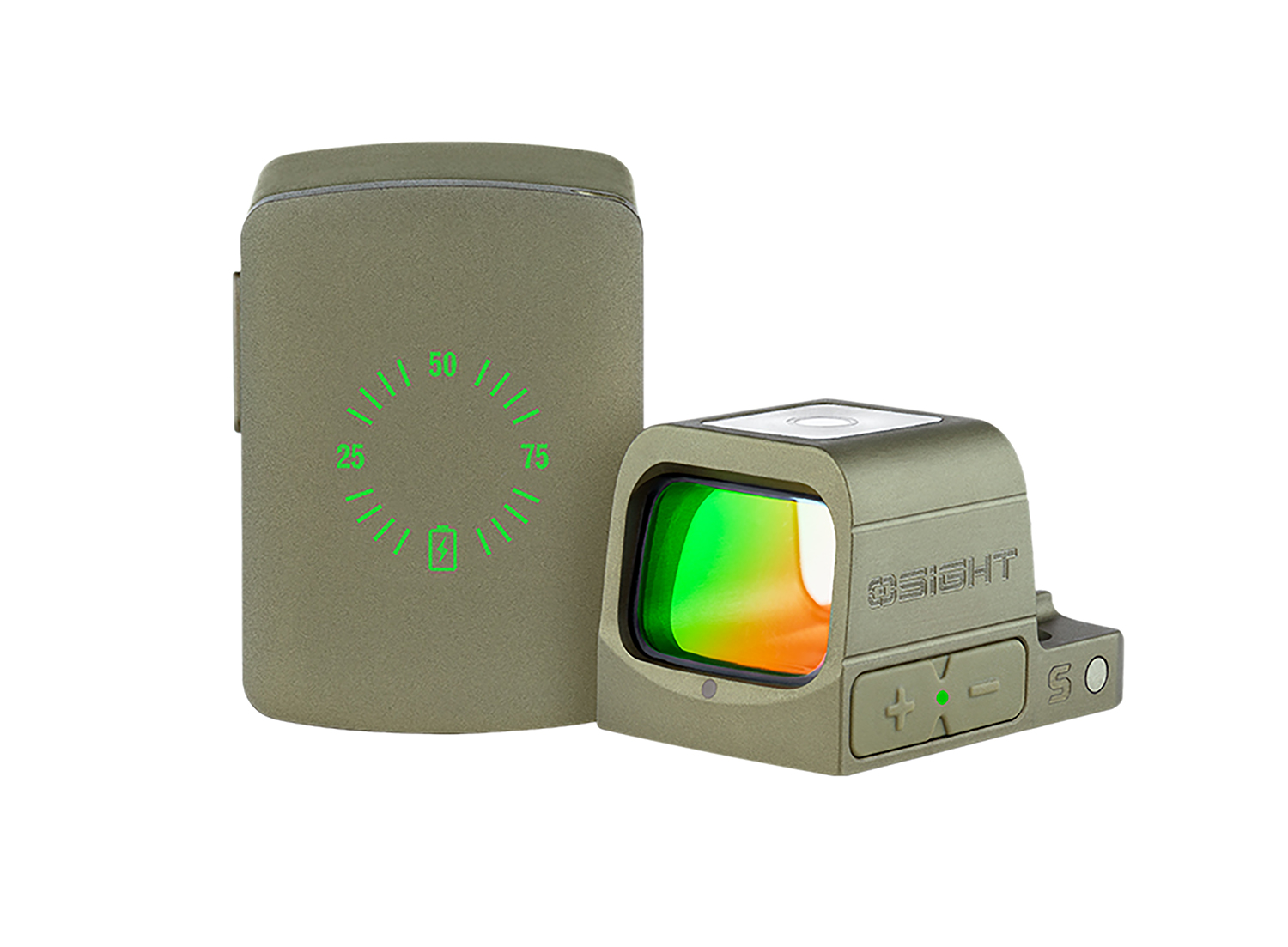Olight Osight S 1x 2 MOA Red Dot/32 MOA Circle Olive Drab Green