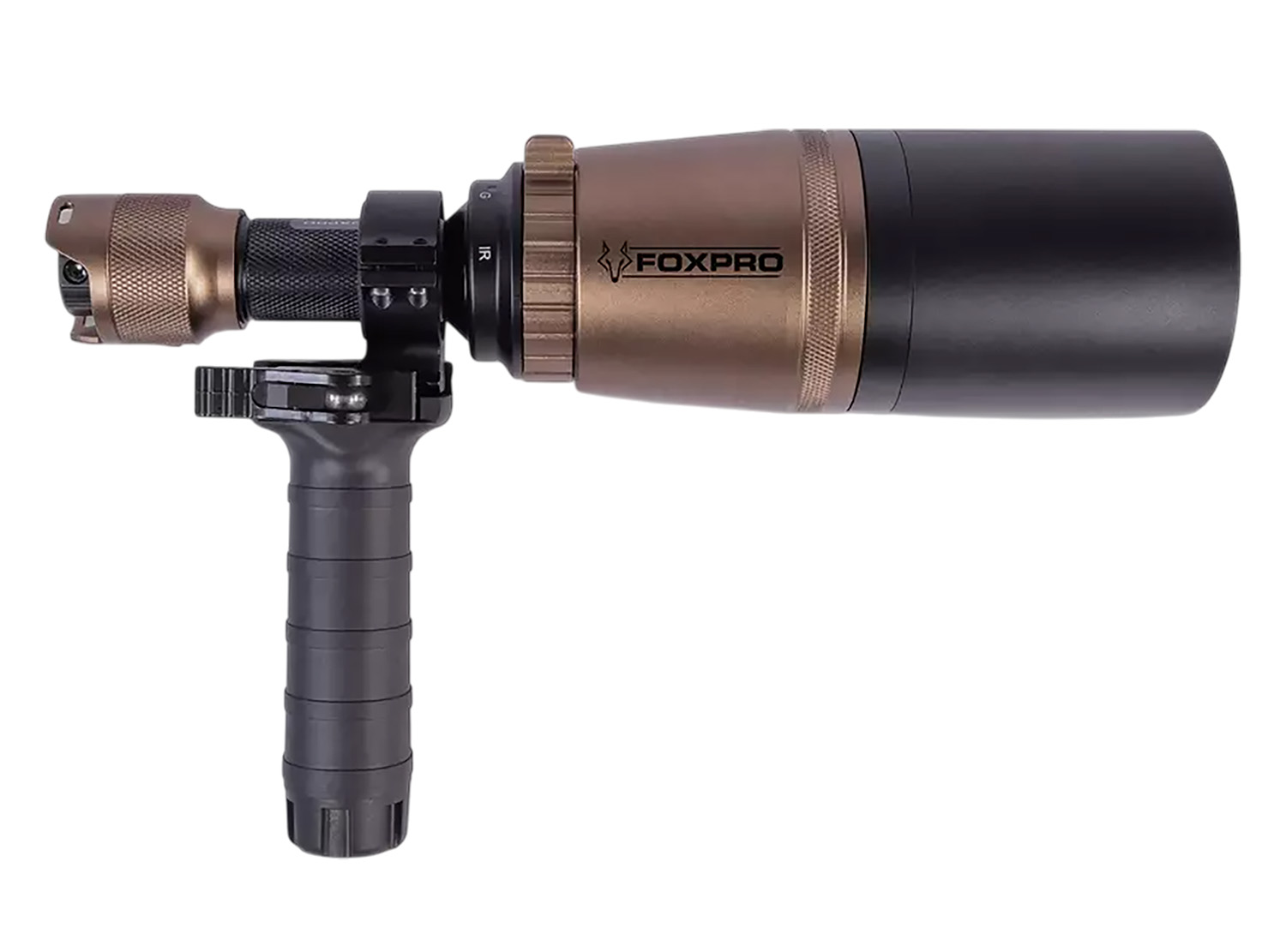 Foxpro Quadfire Scan Light QUADFIRESC 4-Color Red/White/Green/IR with Adjustable Intensity