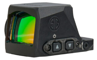 SIG Sauer Romeo-X Enclosed Compact 1x Red Dot, 6 MOA Green Dot, Black