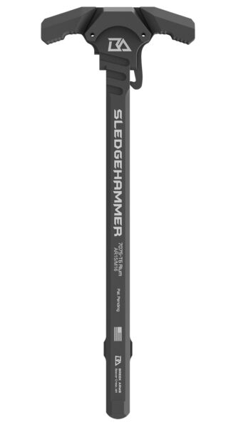 BREEK Sledgehammer Short Charging Handle for AR-15, Black 7075-T6 Aluminum