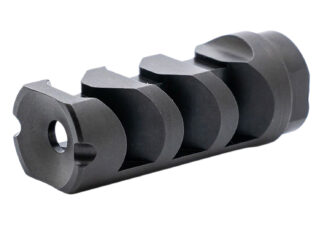 Armaspec Fireball 3-Port Muzzle Brake 223/5.56, Black Nitride, 1/2x28 Threads