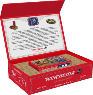 Winchester AA12250 USA 250th Commemorative 12 Gauge 2.75 in #8 Shot 1 1/8 oz, 10rd