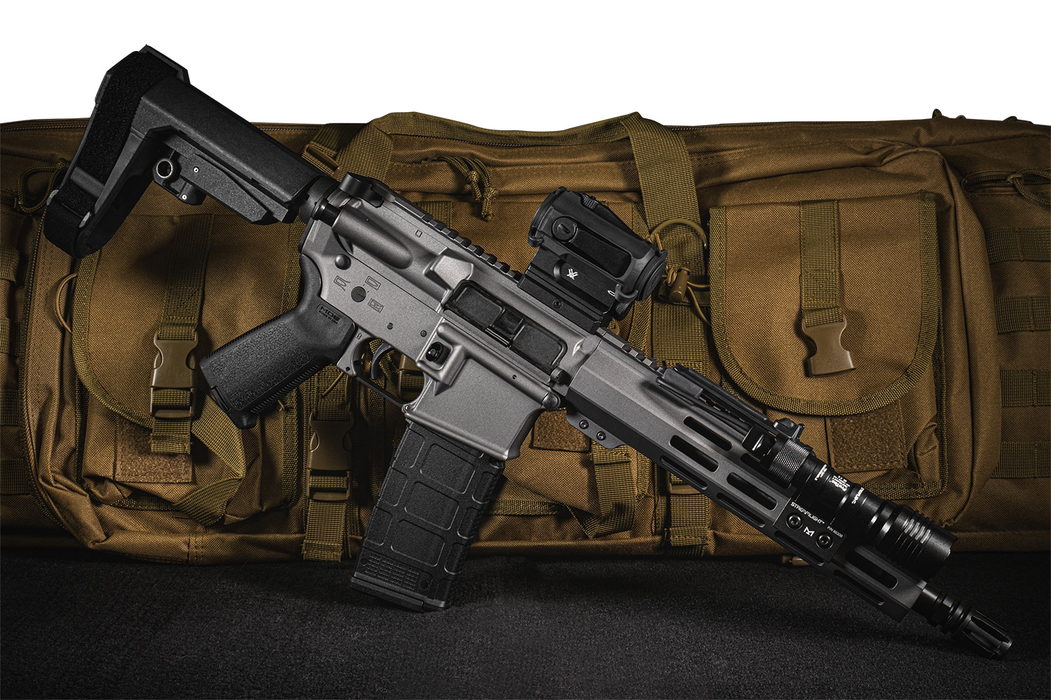 Shark Coast Tactical SCC04052GNB-P .223 Rem/5.56 NATO 10.5 in 30+1 Grey Night