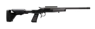 CVA Scout XP 6mm ARC 16.5 in Single-Shot Rifle, Threaded Fluted Barrel, Black Synthetic Stock
