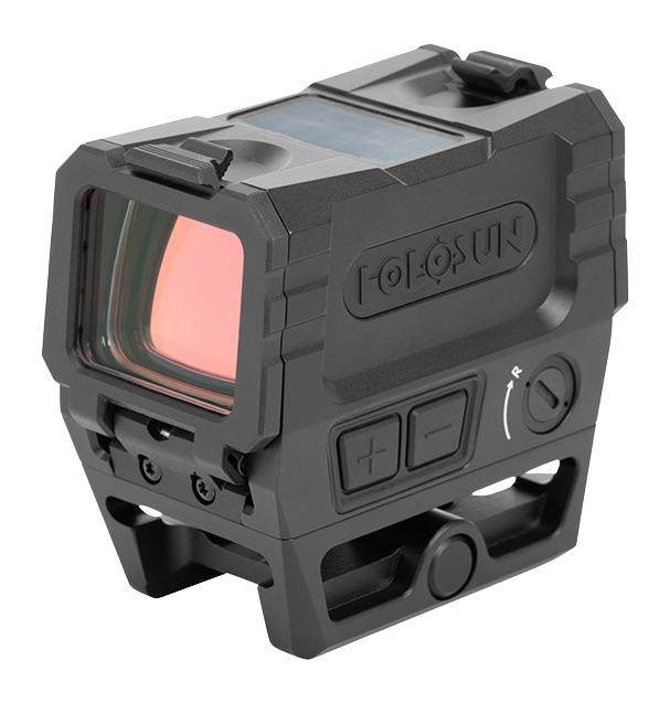 Holosun AEMS 1X Enclosed Green Dot 2 MOA/65 MOA Black
