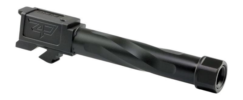 Zaffiri Precision Glock 19 9mm 4.5 in Nitride Threaded Barrel, Black