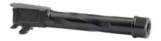 ZAFFIRI PRECISION P365XL 9mm 4.35 in Nitride Threaded Barrel, Black