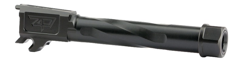 ZAFFIRI PRECISION P365XL 9mm 4.35 in Nitride Threaded Barrel, Black