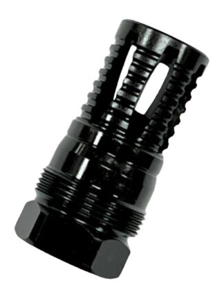 KAK Industry Plan B A7 Flash Hider, 1/2X28, .223 REM/5.56 NATO, Black Nitride Finish