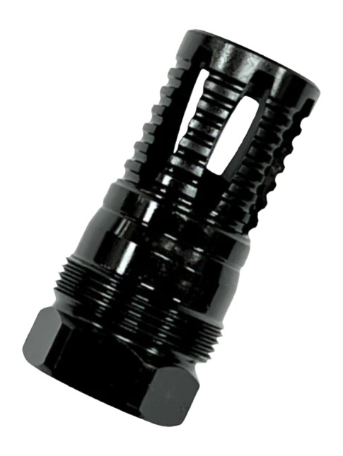 KAK Industry Plan B A7 Flash Hider, 1/2X28, .223 REM/5.56 NATO, Black Nitride Finish