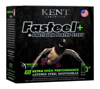 Kent Cartridge K1235FSP422X4 12 Gauge 3.5 in Steel Shot Shotgun Shells