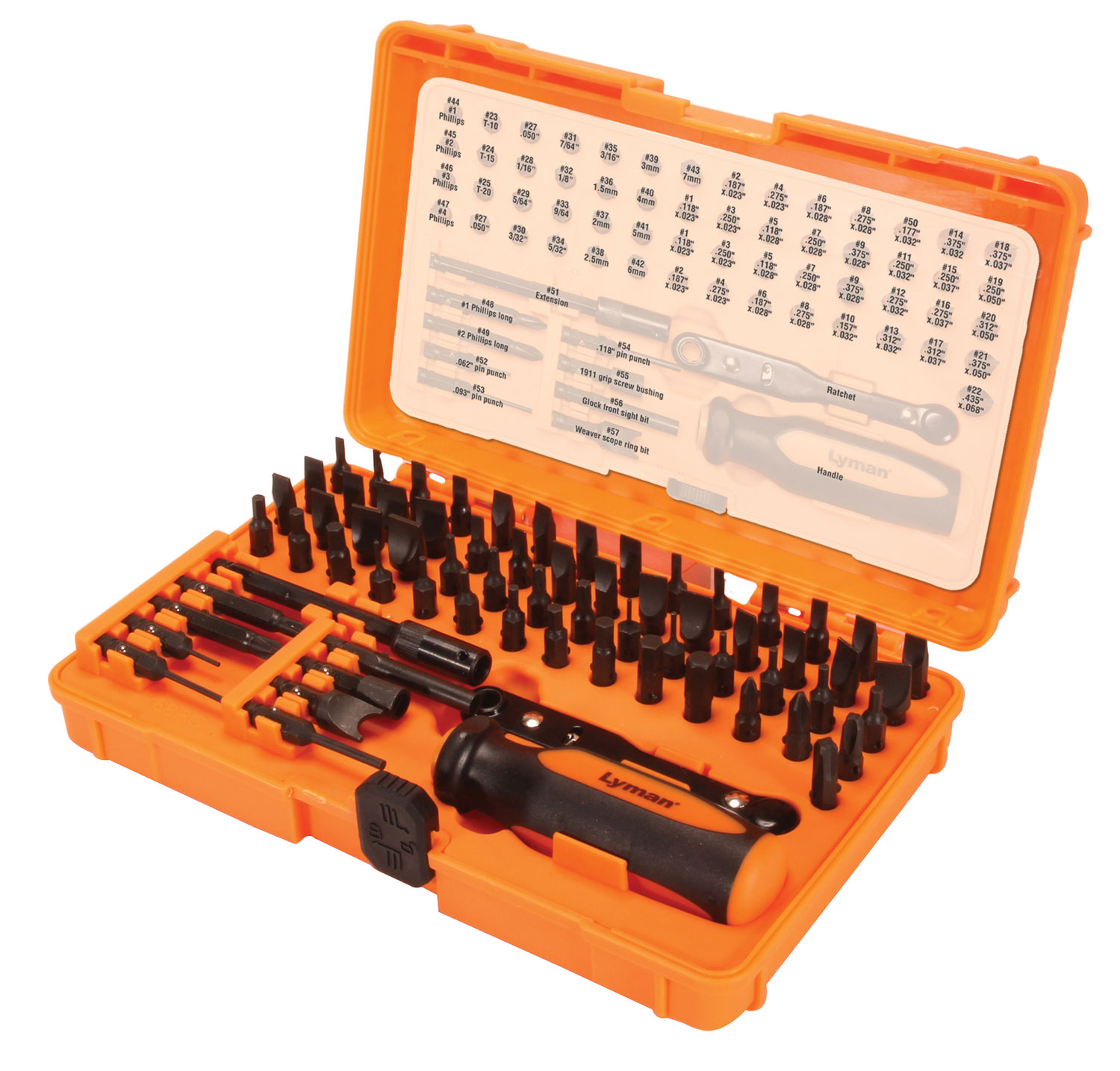 Lyman Master Gunsmith Tool Kit 68-Piece Screwdriver Set