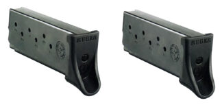 Ruger LC9/EC9s 9mm 7-Round Detachable Magazine, Blued Steel (2-Pack)